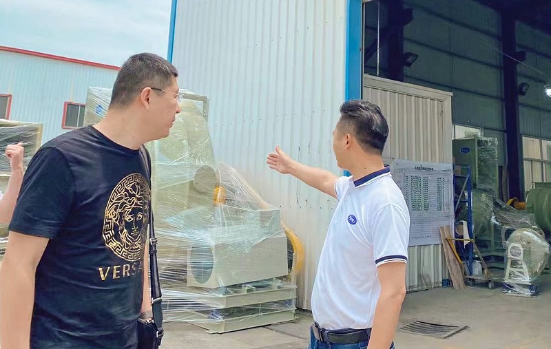 Hebei Chamber of Commerce visited Jiangsu Panli Environmental