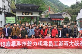 Panli Fan Group photo of employees traveling